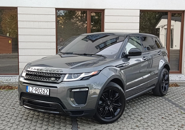 Land Rover Range Rover Evoque cena 117900 przebieg: 60000, rok produkcji 2018 z Biała małe 562